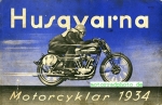 Husqvarna Motorrad Prospekt  24 Seiten  1934   hus-p34