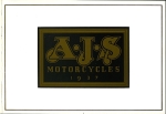 A.J.S.  Motorrad Prospekt 1937  20 Seiten   ajs-p37