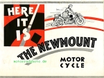 New Mount Motorrad Prospekt  8 Seiten  1932   nemou-p32