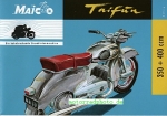 Maico Motorrad Prospekt  8 Seiten  1953   mai-op53