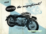 Wooler Motorrad Prospekt  4 Seiten 1955      woo-p55
