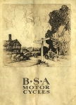 BSA Motorrad Prospekt 40 Seiten  1926   bsa-p26