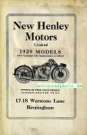 New Henley Motorrad Prospekt 8 Seiten 1929      nehe-p29