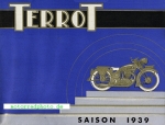 Terrot Motorrad Prospekt 16 Seiten 1939     ter-p39