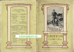 Griffon Motorrad + Fahrrad Prospekt 28 Seiten 1904    gri-p04