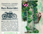Mars Motorrad + Fahrrad Prospekt  4 Seiten 1905 mar-p05