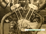 JAP Motor Foto  1000ccm V 2 OHV ca. 1929   jap-03