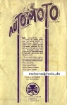 Automoto Motorrad Prospekt 1929   aumo-p29