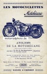Motobecane Motorrad Prospekt  8 Seiten 1929   mobe-p29
