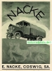 Nacke LKW Plakat Motiv 1925  nac-po25
