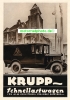 Krupp LKW Plakat Motiv 1925  kru-p25