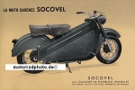 Socovel Motorrad Prospekt 4 Seiten 1953   soco-p53