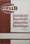 Hella Backlights Brochure 8 Seiten  1938  hella-p38