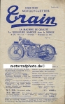 Train Motorrad Prospektblatt 2 Seiten 1930   train-p30