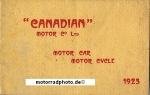 Canadian Motorrad + Automobil Prospekt  20 Seiten 1923  can-p23