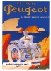 Peugeot Motorrad Plakat Entwurf 1926   peu-po02
