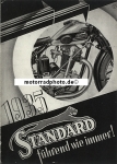 Standard Motorrad Prospekt  12 Seiten 1935      st-p35-2