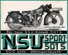 NSU Motorrad Plakat Motiv 501 S 1934   nsu-po06