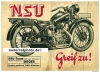 NSU Motorrad Plakat Motiv 501 T 1930   nsu-po04