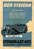 Steiger Automobil Plakat Motiv 1922  stei-po02