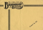 Bradshaw Motoren Prospekt 12 Seiten 1924   brsh-p24