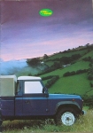 Land-Rover Automobil Prospekt Typ 90/110  24 Seiten 1986 laro-op86