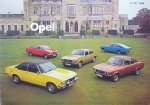 Opel Automobil Prospekt  Gesamtprogramm  16 Seiten 1974  op-op74