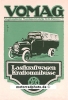 Vomag Lastwagen Plakat Motiv 1915  vomag-po01-15