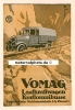 Vomag Lastwagen Plakat Motiv 1917  vomag-po02-17