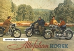 Horex Motorrad Prospekt Regina  1955   ho-p55reg