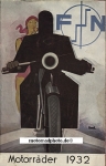 FN Motorrad Prospekt 8 Seiten 1932   fn-p32-2