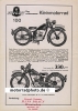 Favorit Kleinmotorrad Prospekt 2 Seiten 1938  favorit-p38