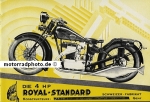 Royal Standard Motorrad Prospekt 12 Seiten 1929  rost-p29