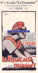 La Francaise Diamant Motorrad Prospekt 10 Seiten  1929  lfd-p29-1