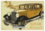Adler Automobil Plakat Entwurf 1930 ad-po07-30
