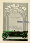 Adler Automobil Plakat  Entwurf 1924 ad-po09