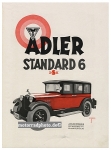 Adler Automobil Plakat Entwurf 1929 ad-po06-29