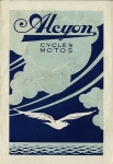 Alcyon  Motorrad + Fahrrad Prospekt  6 Seiten  1927  alc-p27