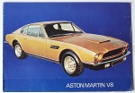 Aston Martin Prospekt Typ V8 1971 am-op71