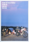 BMW Motorrad Prospekt  GS Modelle 6 Seiten  9.1988  bmw-mop88