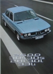BMW Automobil Prospekt Typ 2.5 2.8 3.0 3.3 2.1975 bmw-op751