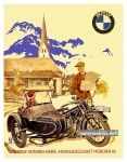 BMW Motorrad  Plakat  Entwurf 1928 bmw-po16