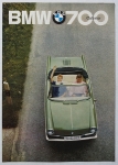 BMW 700 Cabrio Prospekt 4 Seiten  2.1962  bmw-op700ca