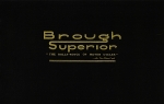 Brough Superior Motorrad Prospekt  20 Seiten 1930  bro-p30