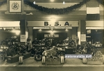 BSA Motorrad Foto BSA Stand auf  IAA 1928