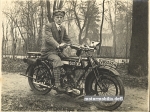 BSA Motorrad Foto Typ K 557ccm sv  1917