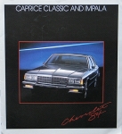 Chevrolet Caprice + Impala Automobil Prospekt 6.1983  chev-op832