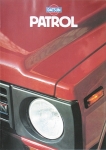 Datsun Patrol Prospekt 16 Seiten  1981 dat-p-op81