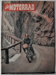 Das Motorrad Sonderheft Int. 6 Tage Fahrt Heft 21 1952
