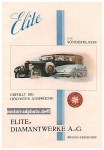 Elite Automobil Plakat Entwurf 1928 eli-po04